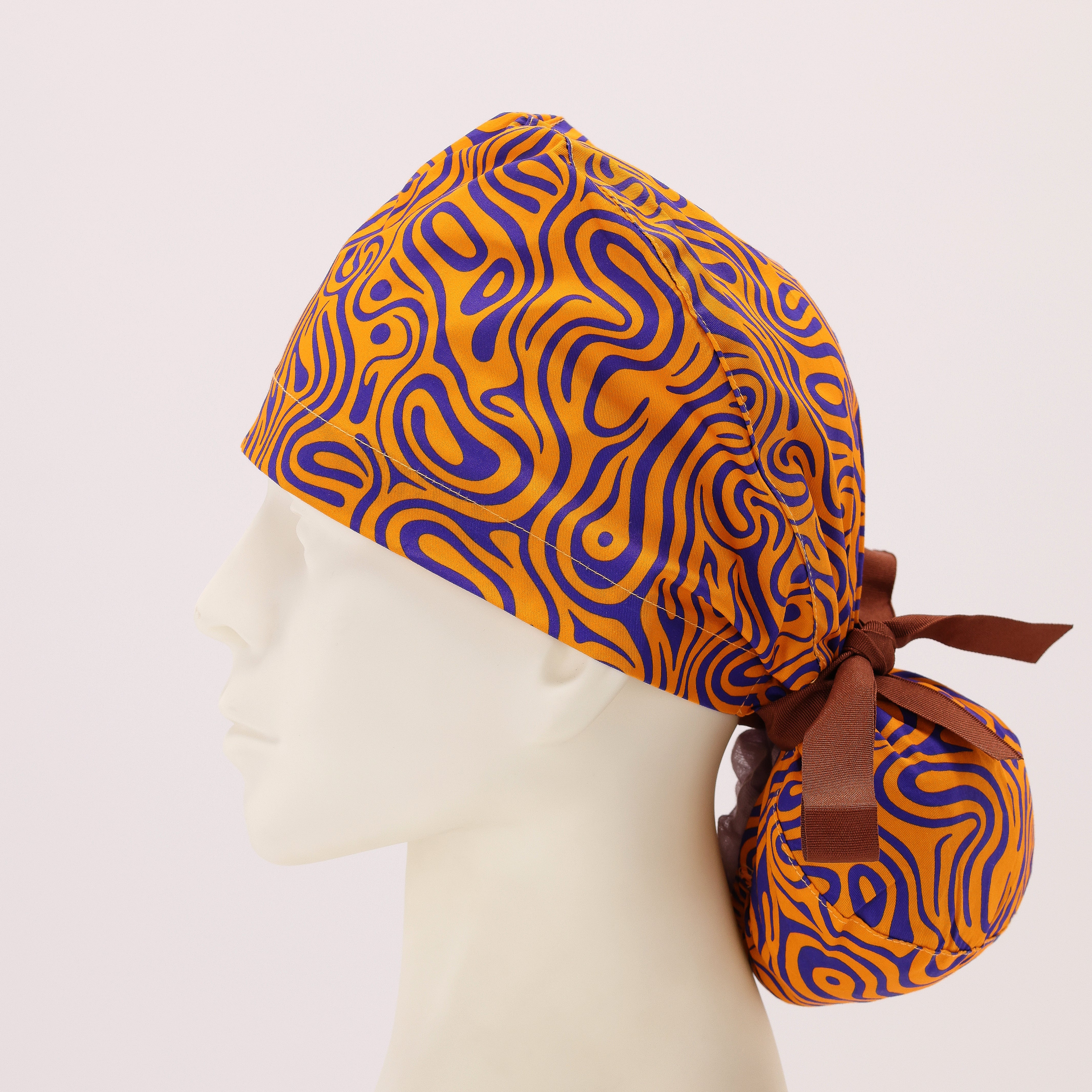 TSC Ponytail Orange Wavy
