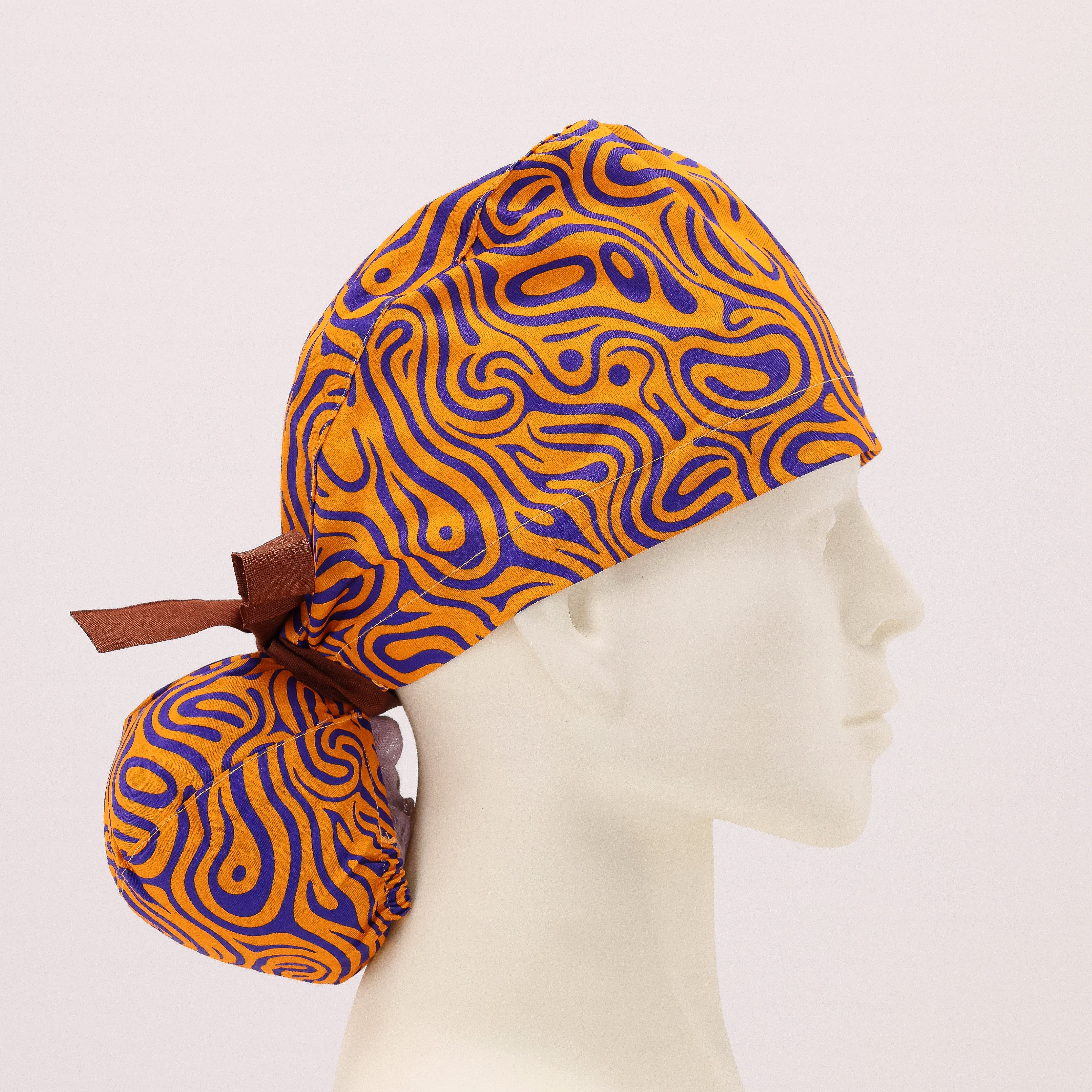 TSC Ponytail Orange Wavy