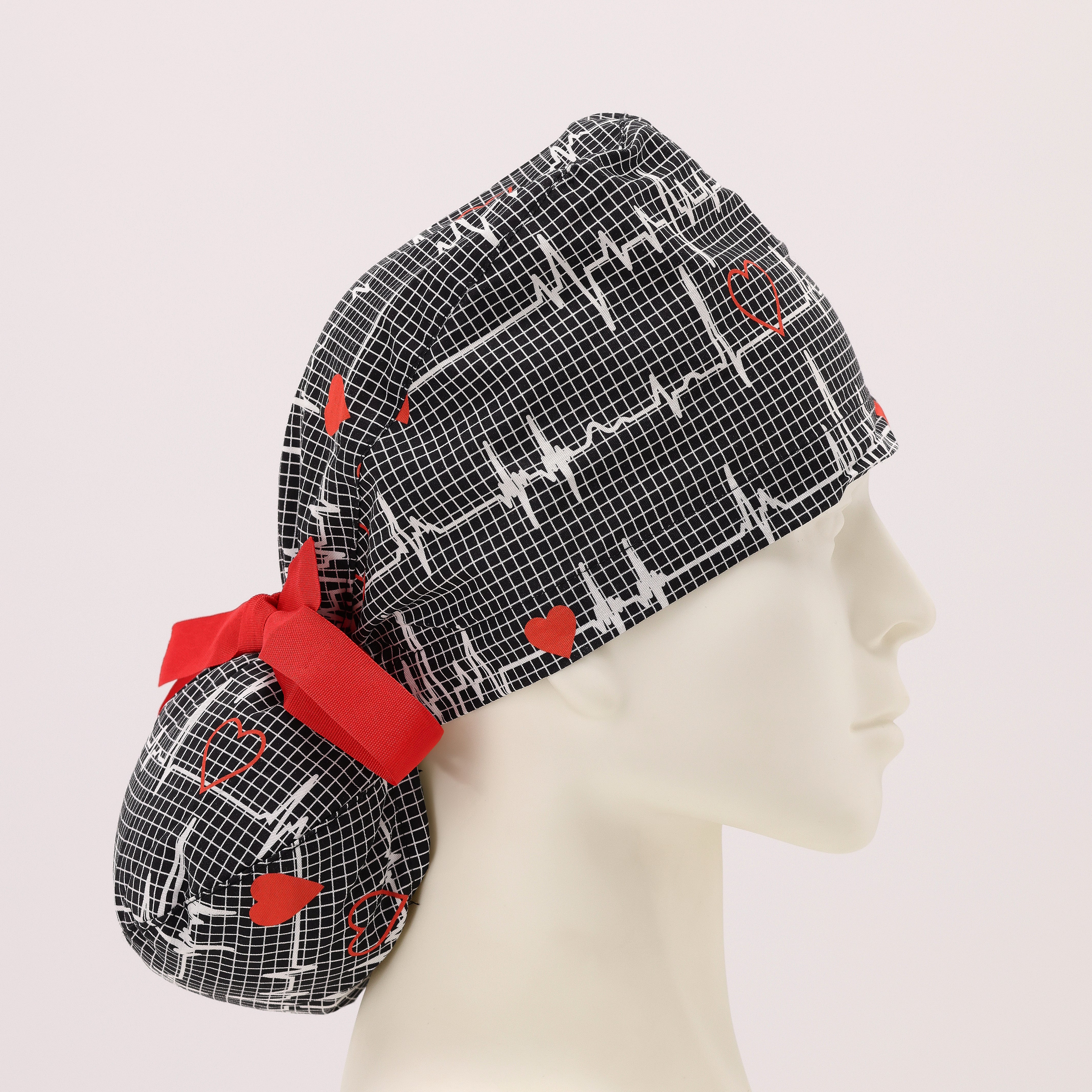 TSC Ponytail EKG Black