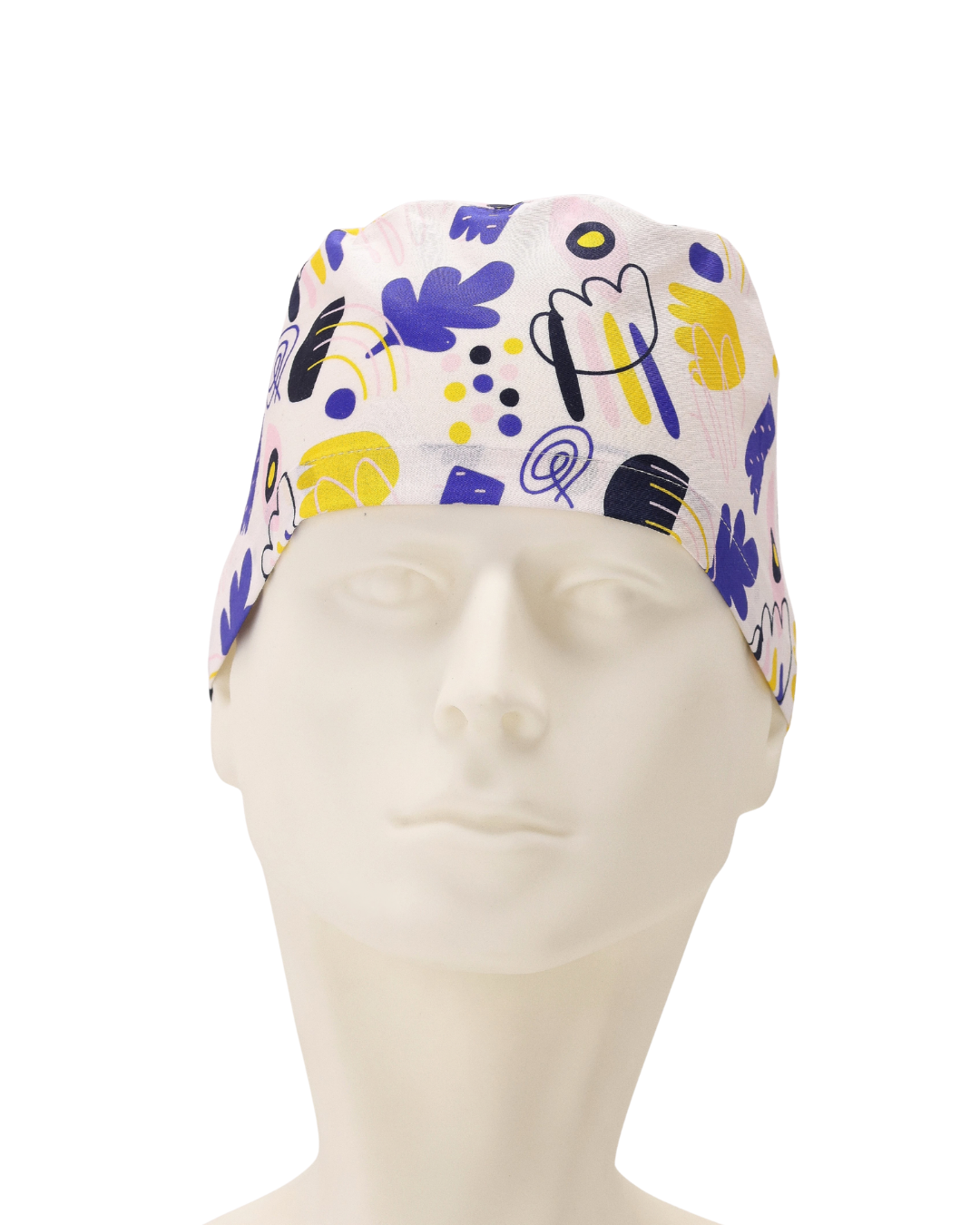 TSC Hand-Drawn Shapes surgical cap - front view
