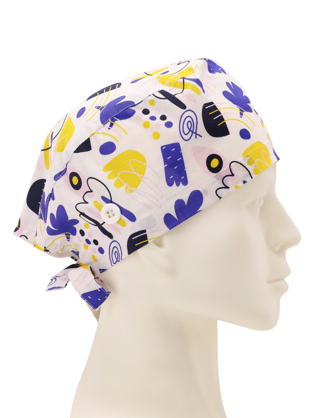 TSC Hand-Drawn Shapes surgical cap - right view